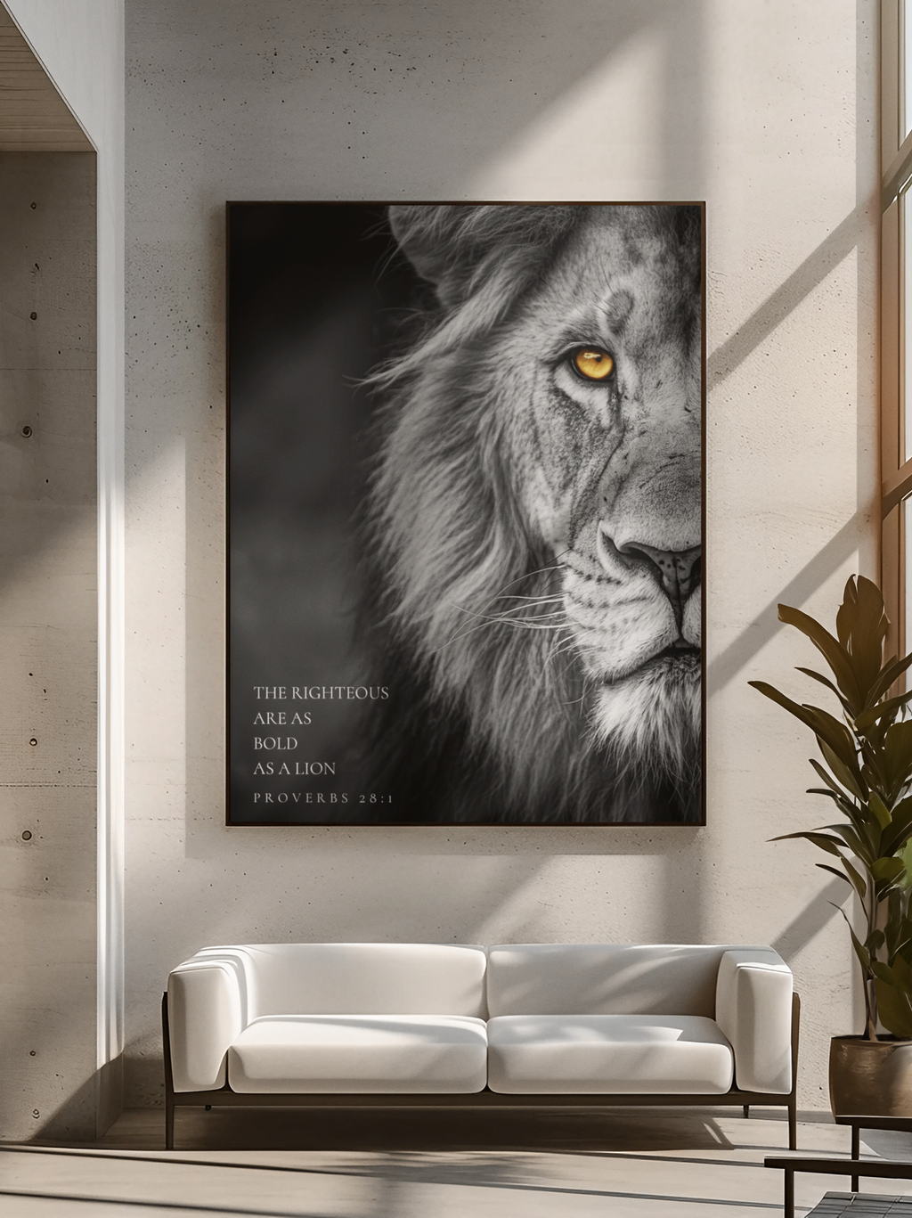Bold as a Lion — Proverbs 28:1 | Vertical