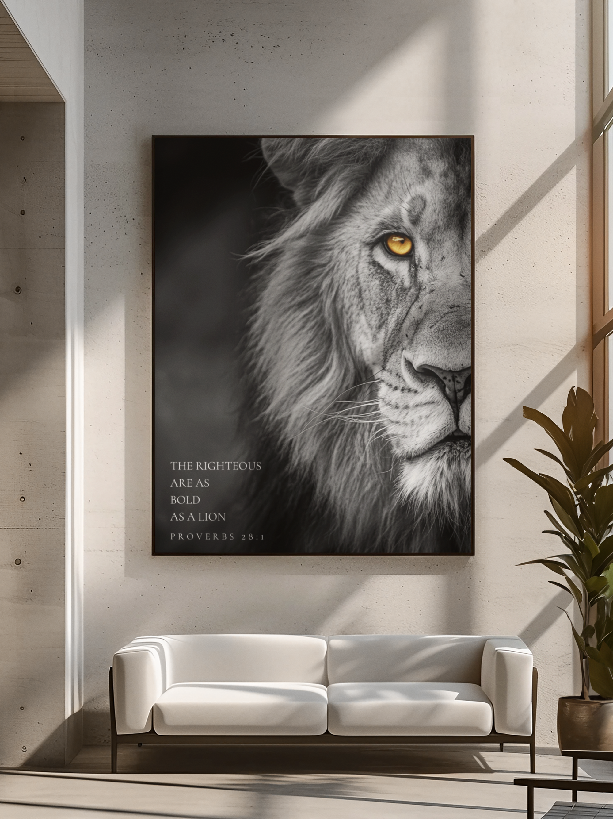 Bold as a Lion — Proverbs 28:1 | Vertical