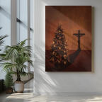 THE GIFT — Christmas Cross Canvas | Covenant Canvas Co.